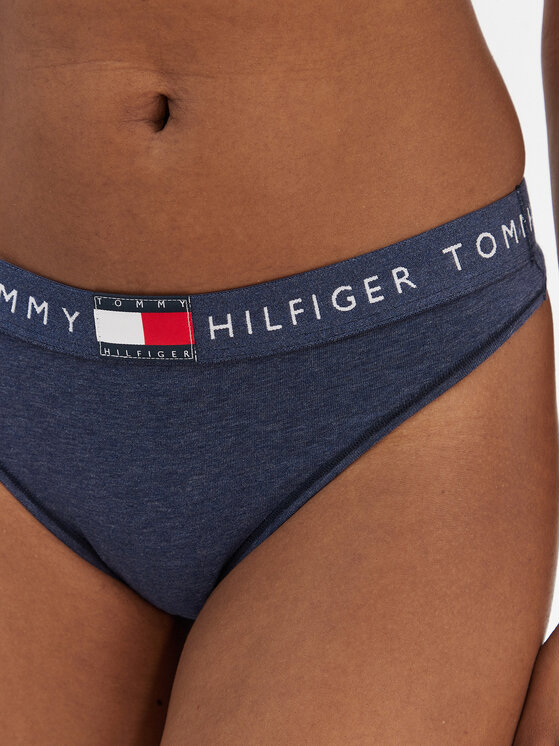 Tommy Hilfiger Tommy Hilfiger Stringtanga UW0UW06039 Dunkelblau