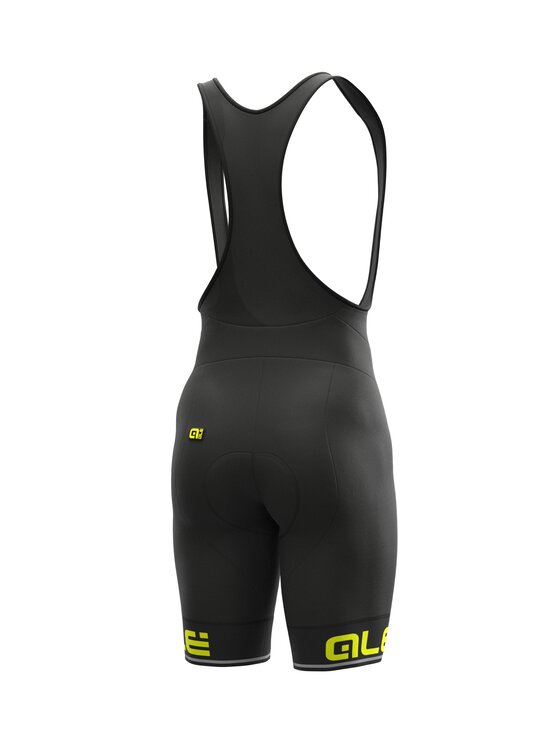 Alé Cycling Alé Cycling Szorty rowerowe Solid Corsa Żółty Regular Fit