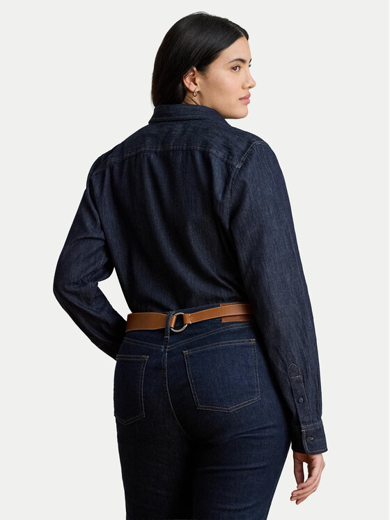LAUREN RALPH LAUREN LAUREN RALPH LAUREN Jeanshemd 200B20825001 Dunkelblau Regular Fit