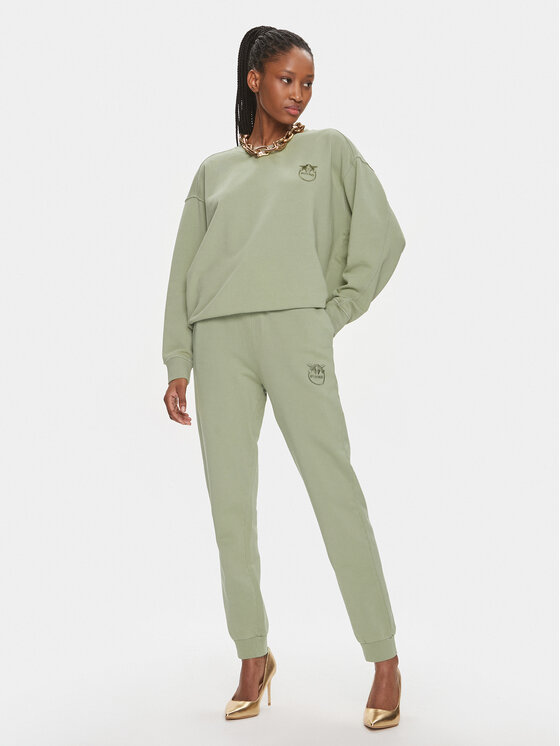 PINKO Pinko Долнище анцуг Carico 100371 A1N7 Зелен Regular Fit