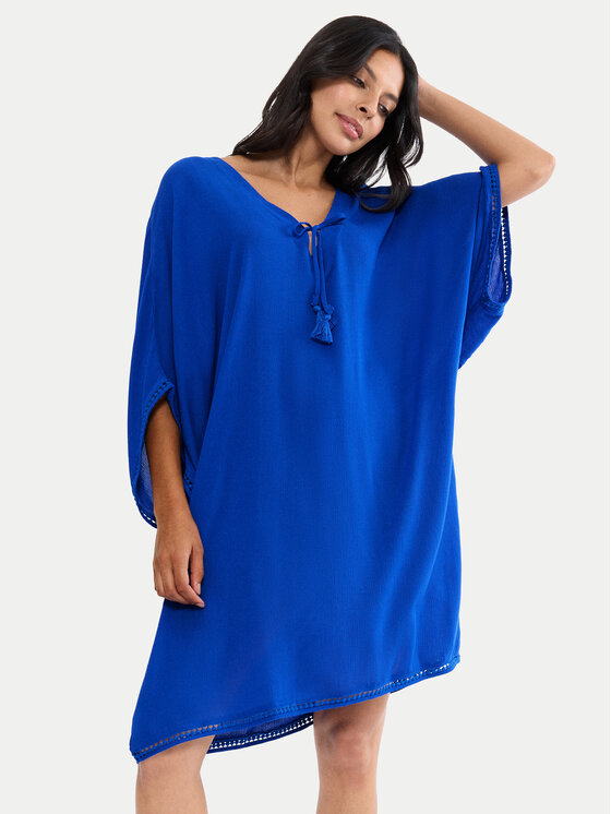 Triumph Triumph Pludmales kleita Beach MyWear 10226474 Zils Relaxed Fit