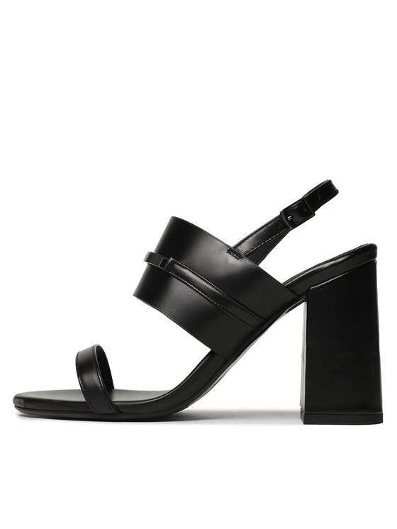 Calvin Klein Calvin Klein Sandale Block Hl Sandal HW0HW01612 Crna