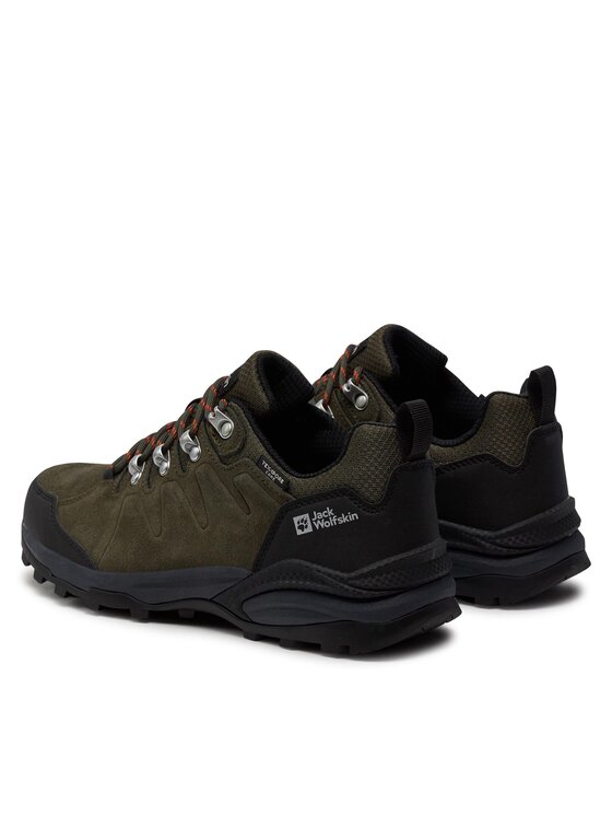 Jack Wolfskin Jack Wolfskin Trekking Refugio Texapore Low M 4049851 Zelena