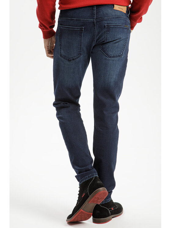 Cross Jeans Cross Jeans Jeansy E 185-222 Niebieski Slim Leg