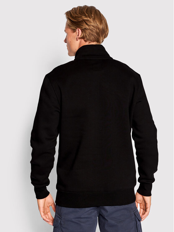 Alpha Industries Alpha Industries Bluza Half Zip 108308 Czarny Regular Fit