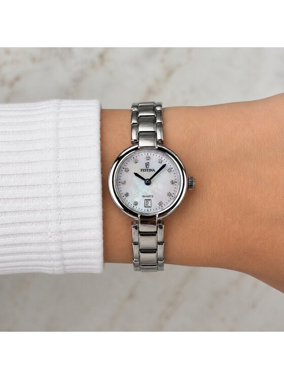 Festina Festina Hodinky F20784-1 Strieborná