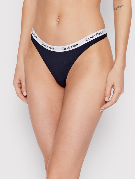 Calvin Klein Underwear Tangice 0000D1617A Tamnoplava