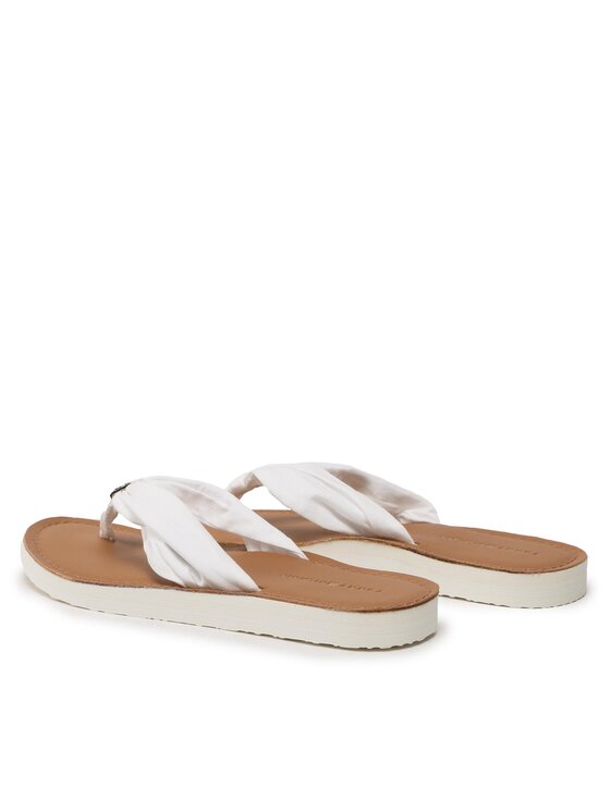 Tommy Hilfiger Tommy Hilfiger Japonke Th Elevated Beach Sandal FW0FW06985 Bela