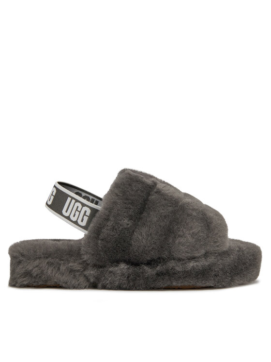 Ugg Ugg Bačkory K Fluff Yeah Slide 1098494K Šedá