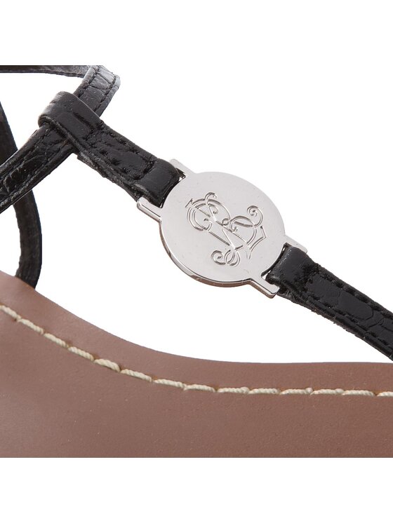 Lauren Ralph Lauren Sandalen Amari 802707923001 Schwarz | Modivo.de