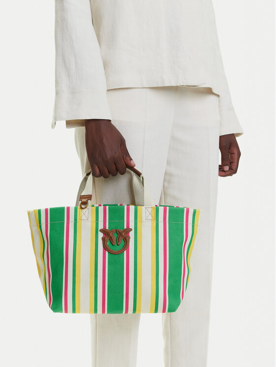 PINKO PINKO Сумка Shopping Bag Medium PE 25 PLTT 104753 A2G5 Зелений