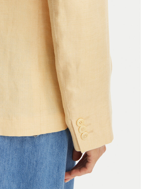 Weekend Max Mara Weekend Max Mara Suknjič Nalut 2615041072 Rumena Regular Fit