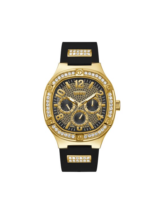 Guess Pulkstenis Duke GW0641G2 Melns