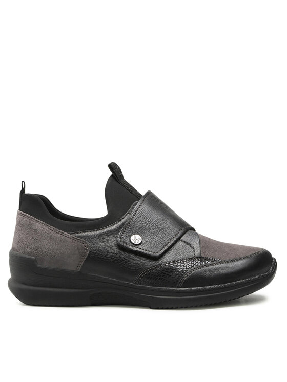 Pantofi Caprice 9-24758-29 Blk/Dk Grey Co 013
