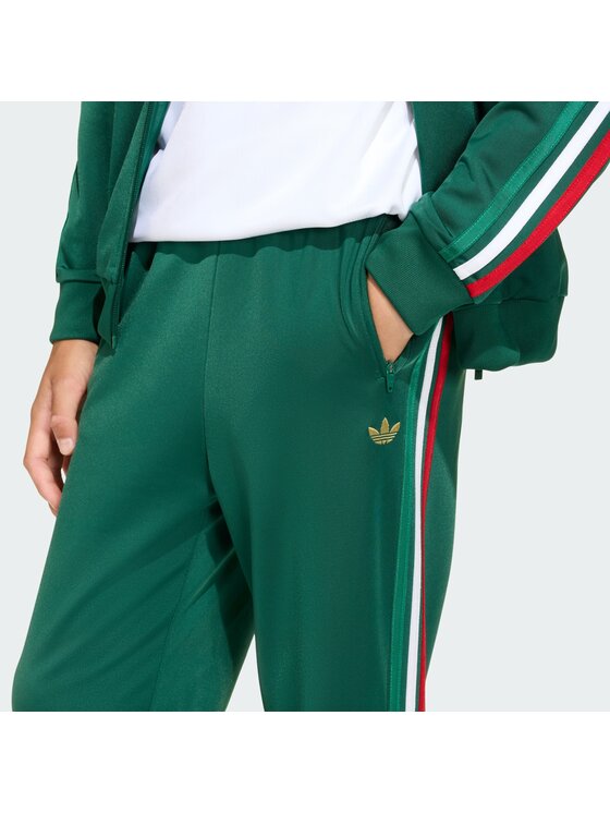 adidas adidas Спортивні штани Firebird KC9502 Зелений Regular Fit