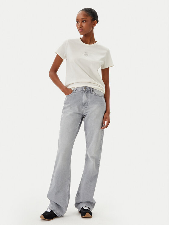 BOSS BOSS Majica Eventsa7 50537598 Écru Regular Fit
