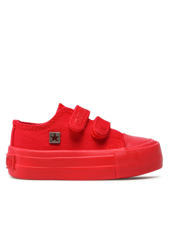 Big Star Shoes Big Star Shoes Tennised JJ374041 Punane