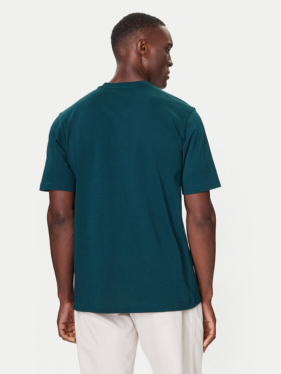 adidas adidas T-shirt 3-Stripes Lights Giftbox Graphic JN2498 Zelena Regular Fit