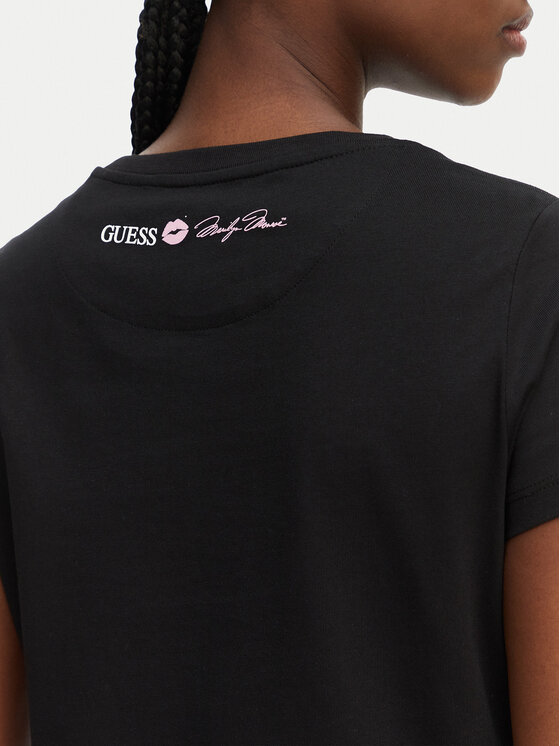 Guess Guess T-shirt W6BI51 K6658 Nero Regular Fit