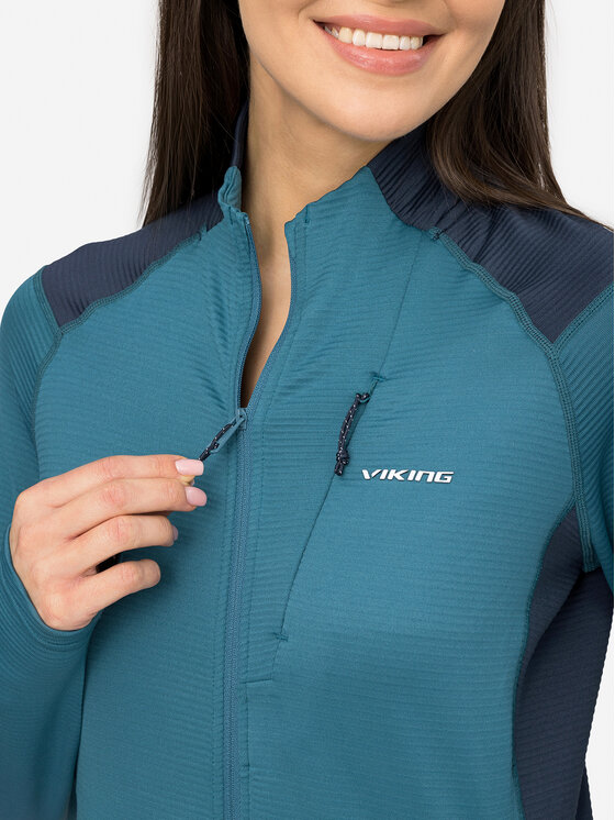 Viking Viking Bluza Birger Lady Niebieski Regular Fit