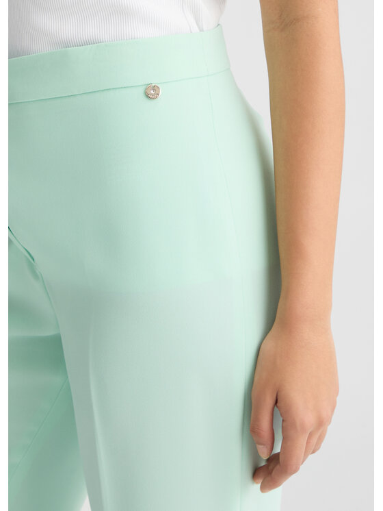 Liu Jo Liu Jo Pantaloni di tessuto CA5145T3970X0687 Verde Regular Fit