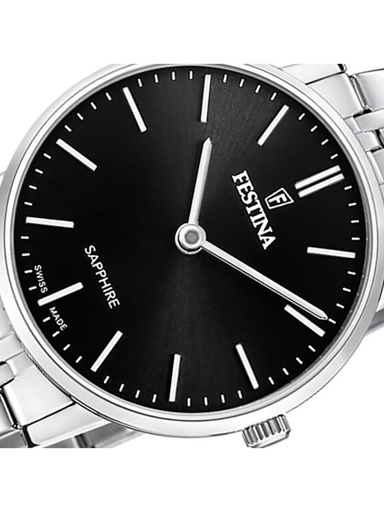 Festina Festina Ρολόι F20047-4 Ασημί