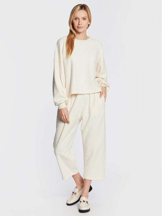 American Vintage American Vintage Μπλούζα Bobypark BOBY03AH22 Εκρού Relaxed Fit