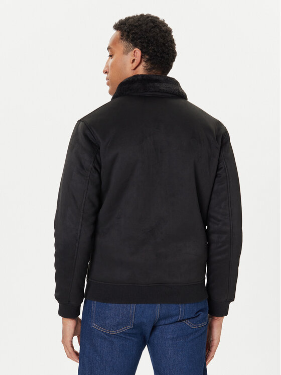 Guess Guess Übergangsjacke M5BL43 W2302 Schwarz Regular Fit