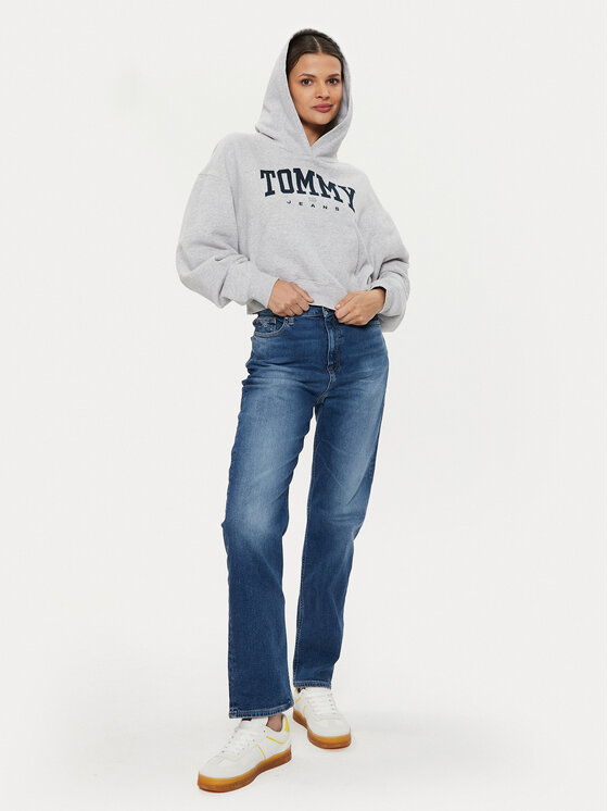Tommy Jeans Tommy Jeans Jeansy Julie DW0DW17614 Granatowy Straight Fit