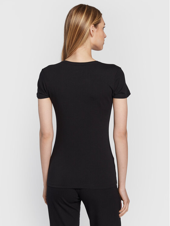 T-shirt 163139 2F227 00020 Nero Slim Fit