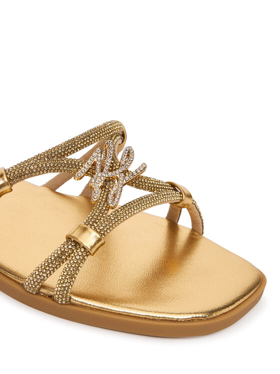 KARL LAGERFELD KARL LAGERFELD Pantoletten Olympia II KL87406 Goldfarben