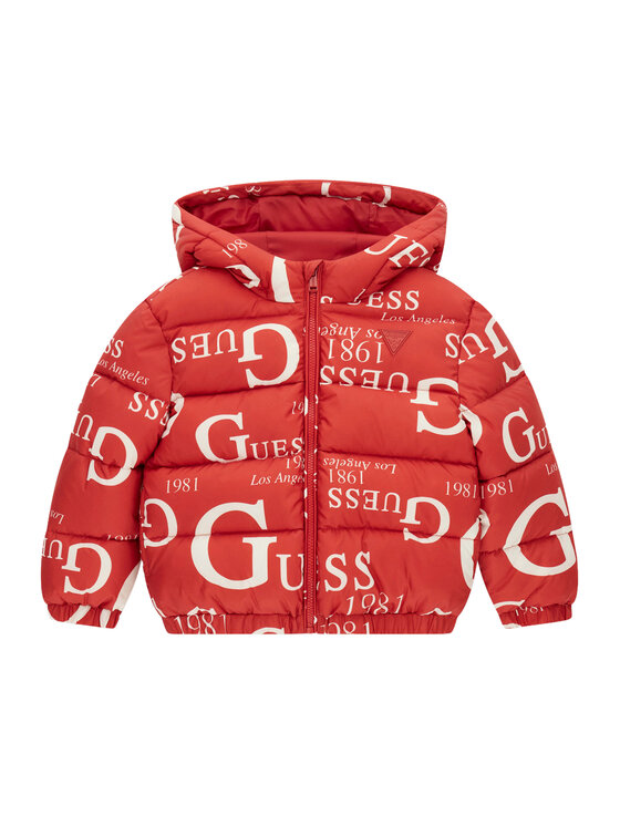 Guess Guess Зимно яке H6BL03 W4100 Червен Regular Fit