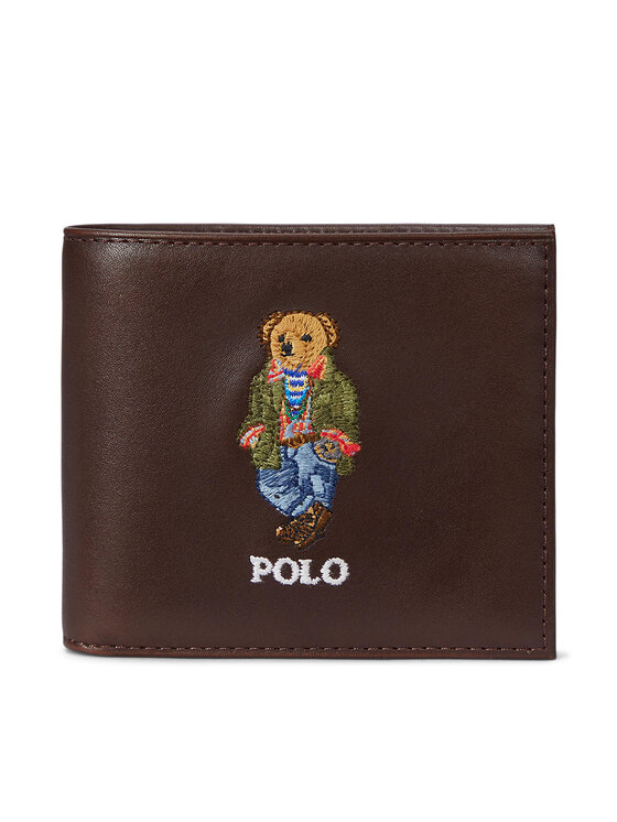 Portofel pentru bărbați Polo Ralph Lauren 405964516001 Maro