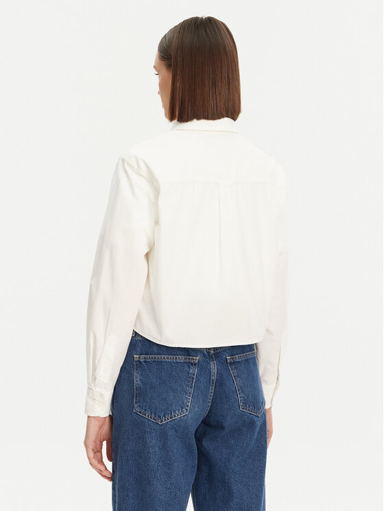 Tommy Jeans Tommy Jeans Košulja DW0DW19354 Bijela Relaxed Fit