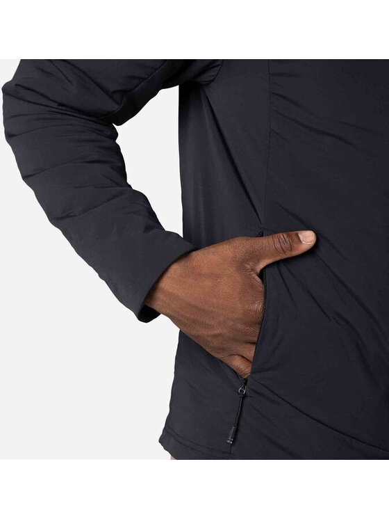 Rossignol Rossignol Kurtka przejściowa Opside Hoodie Jkt Czarny Regular Fit