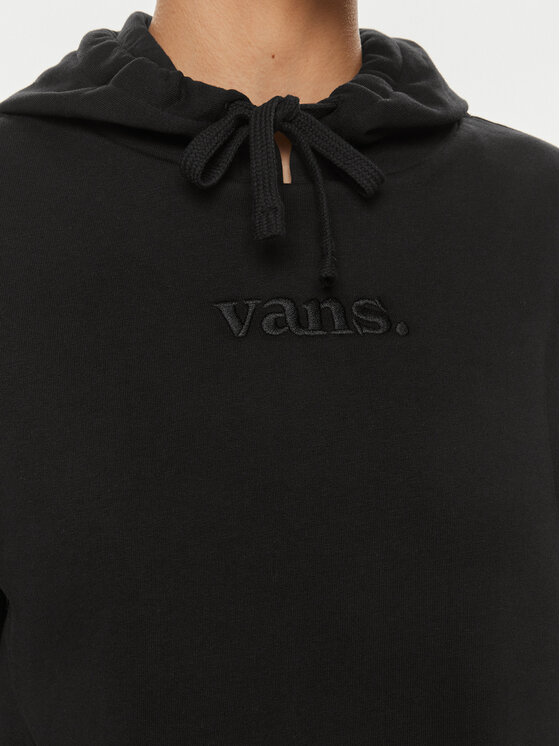 Vans Vans Bluza W Essential Ft Rlx Po VN000JF6 Czarny Regular Fit