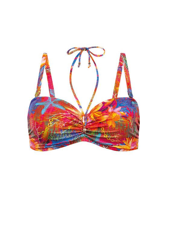 Feba Feba Bikini pezzo sopra FG13 Multicolore