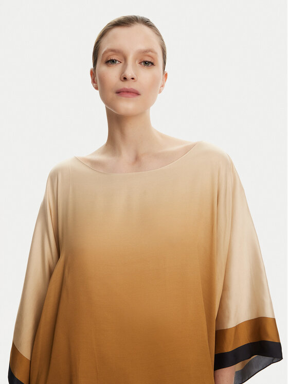 Max Mara Beachwear Max Mara Beachwear Pareo Canzone 2516691049600 Bež Relaxed Fit