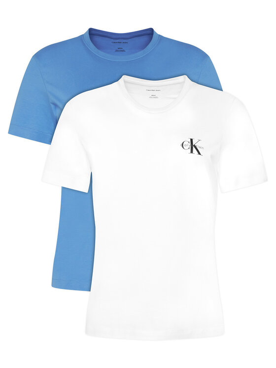 Calvin Klein Jeans Calvin Klein Jeans Set di t-shirt LV047C905G Azzurro chiaro Regular Fit