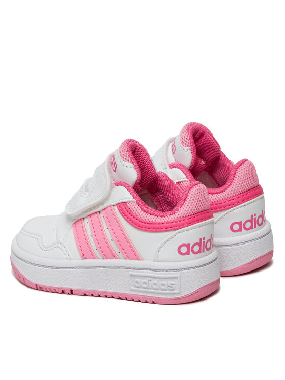 Chaussure Adidas Bébé HOOPS 3.0 CF I blanc