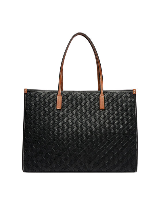 Tommy Hilfiger Tommy Hilfiger Geantă Th City Tote AW0AW18394 Negru