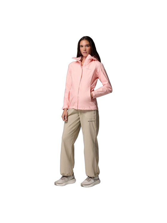 Columbia Columbia Kurtka przeciwdeszczowa Arcadia II Jacket 1534115669 Różowy Regular Fit