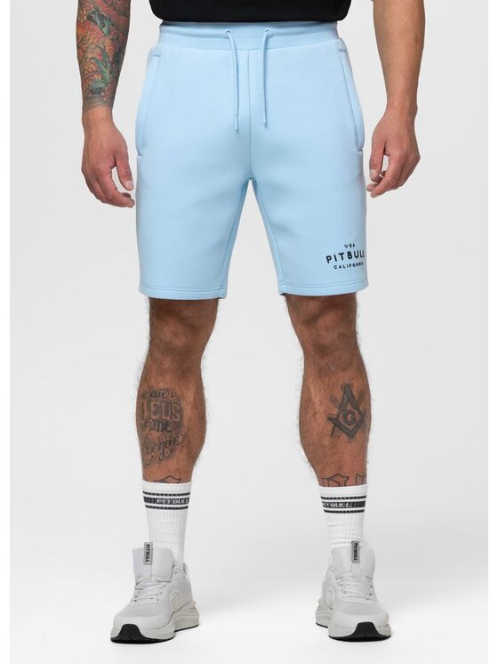 PITBULL PITBULL Szorty materiałowe SAMPSON Niebieski Regular Fit