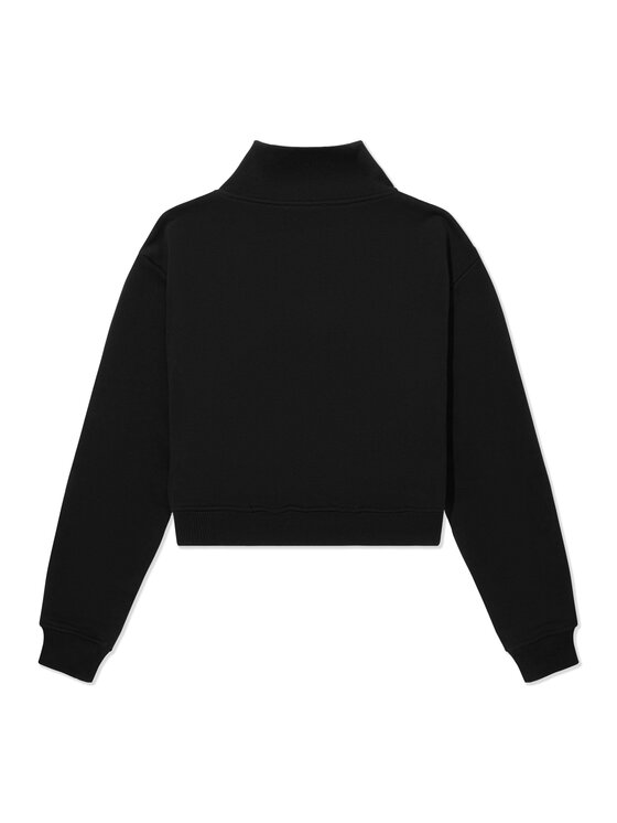 La Mania La Mania Felpa RIPPLE Nero Classic Fit
