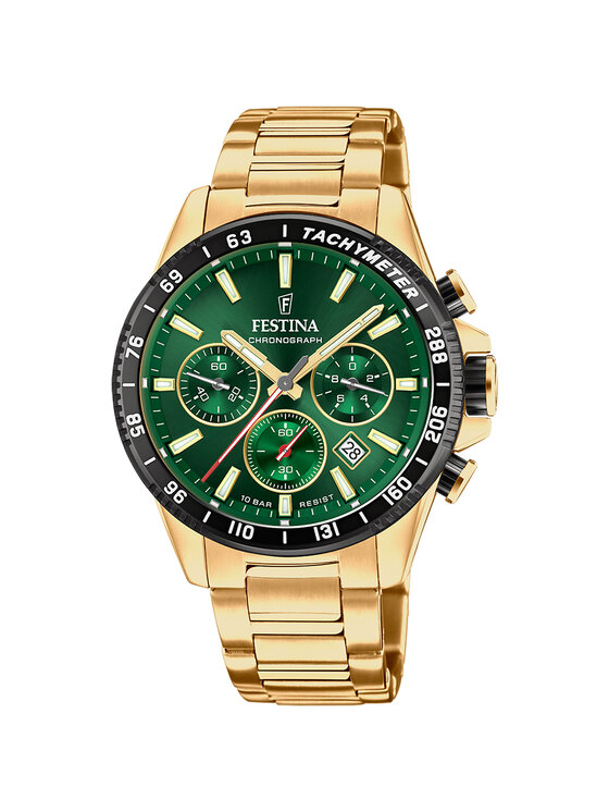 Festina Festina Zegarek F20634-4 Złoty