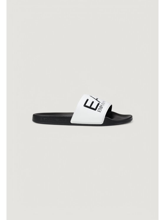 EA7 Emporio Armani Męskie Klapki, rozmiar 40, Białe, 7X000108 AF15118 MZ096