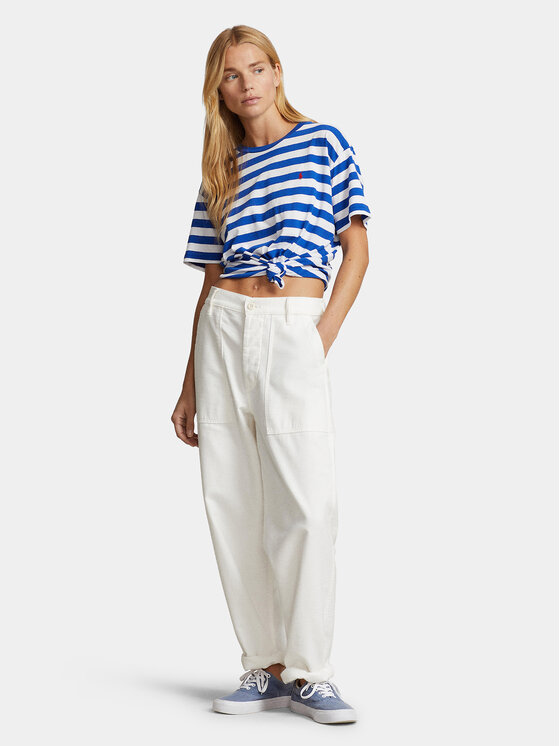 Polo Ralph Lauren Polo Ralph Lauren Тишърт Rl Str Prl T 211924295001 Син Regular Fit