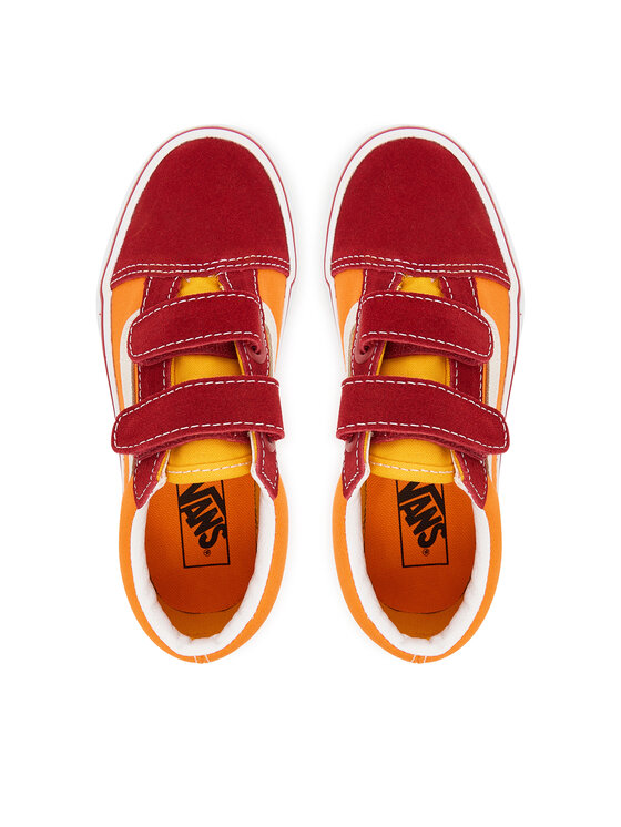 Vans Vans Tenisówki Old Skool V Retro VN000CYABMC1 Pomarańczowy