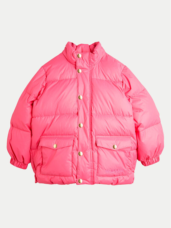 MINI RODINI Mini Rodini Pūkinė striukė 2471011828 Rožinė Regular Fit