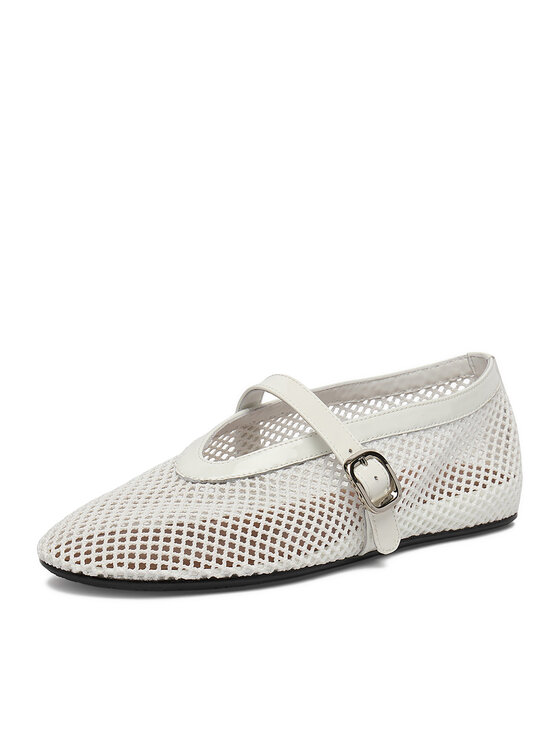 Badura Badura Ballerinas MIMOSA-SLT-24067P-52 Weiß